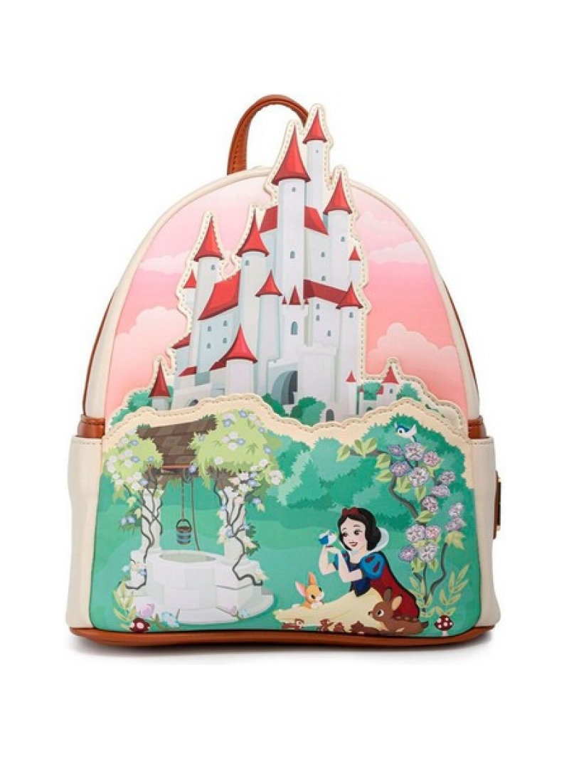 Loungefly Σακίδιο πλάτης Snow White And The Seven Dwarfs Castle 26 cm